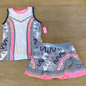 3 Lucky in Love Navy and White Apparel